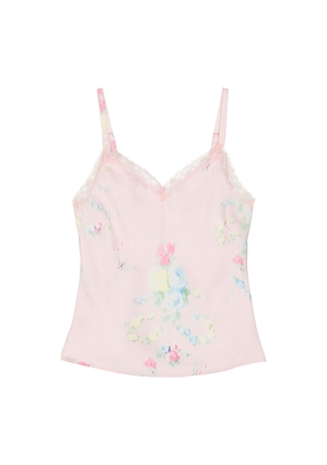 LoveShackFancy Tween Lirena Top in Pink. Size 10. Also in 12.