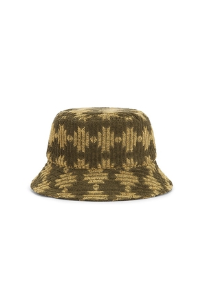 OAS Atoll Bucket Hat in Army. Size 57. Also in 59.