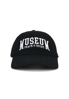 Museum of Peace and Quiet Umpq Dad Hat in Black.