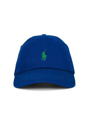 Polo Ralph Lauren Chino Sport Cap in Royal.