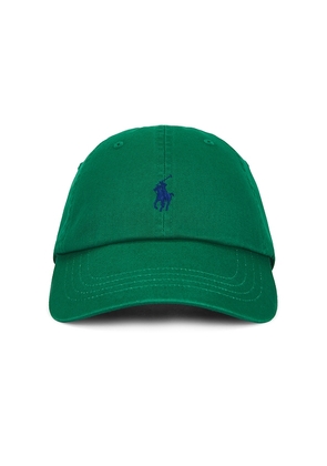 Polo Ralph Lauren Chino Sport Cap in Green.