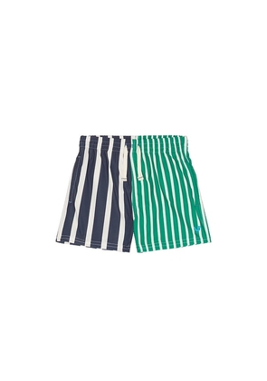 Pink Chicken Boys Swim Trunk in Navy. Size 2. Also in 4.