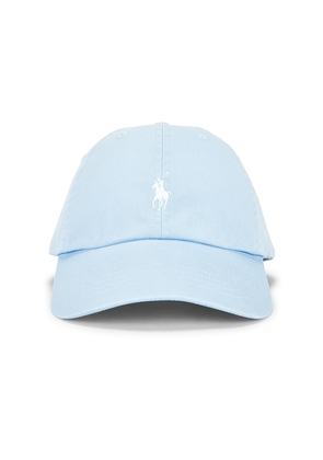 Polo Ralph Lauren Twill Sport Cap in Baby Blue.