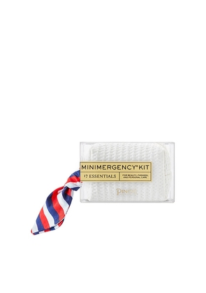 Pinch Provisions White Basketweave Minimergency Kit in White.