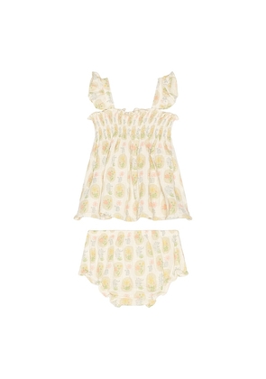 Wild Wawa Flutter Set in Cream. Size 18/24. Also in 2/3, 3/4.