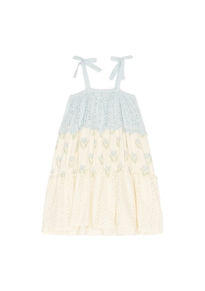 Wild Wawa Amber Dress in Baby Blue. Size 18/24. Also in 2/3, 3/4, 5/6.