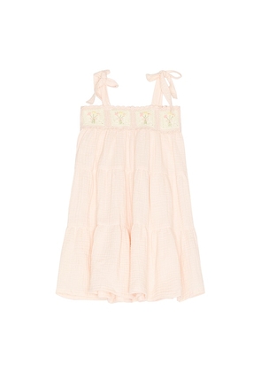 Wild Wawa Crochet Dress in Pink. Size 18/24. Also in 2/3, 3/4, 5/6.