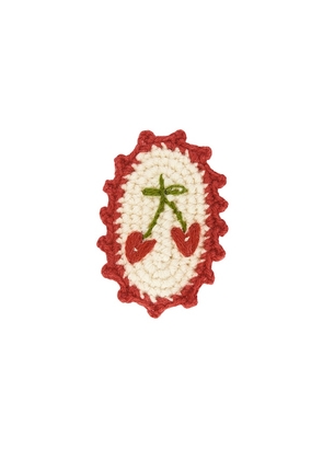 Wild Wawa Crochet Clip Set in Red.