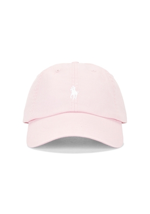 Polo Ralph Lauren Chino Sport Cap in Pink.