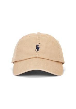 Polo Ralph Lauren Chino Sport Cap in Brown.
