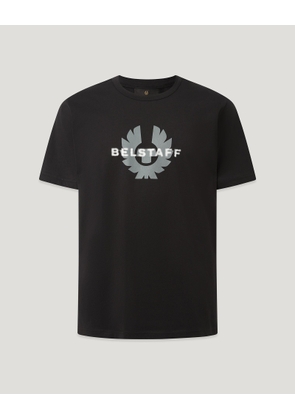 Belstaff Men's Surface T-shirt Cotton Jersey Black Size 2xl