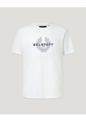 Belstaff Men's Surface T-shirt Cotton Jersey White Size 2xl