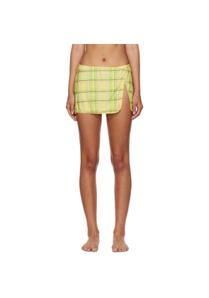 GUIZIO SSENSE Exclusive Yellow Cover Up