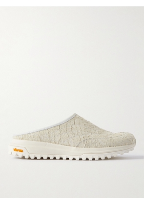 Diemme - Maggiore Cracked-Suede Slip-On Sneakers - Men - White - EU 40