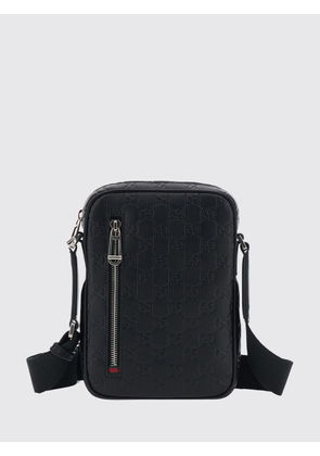 GUCCI Shoulder Bag Men color Black