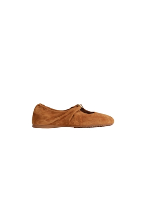Suede Ballerinas