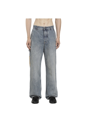 Washed Denim Jeans