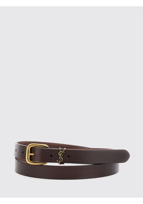 SAINT LAURENT Belt Men color Brown