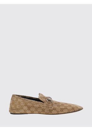GUCCI Loafers Men color Sand