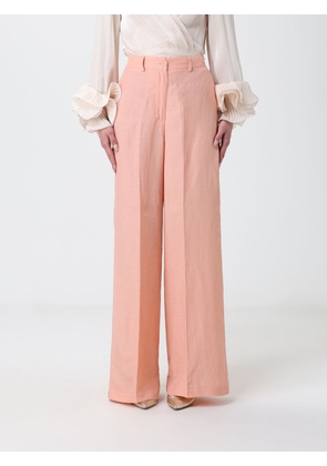 HANITA Pants Woman color Pink