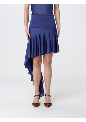 ALAÏA Skirt Woman color Blue