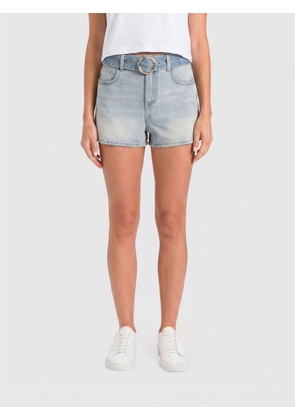 TWINSET Shorts Woman color Denim