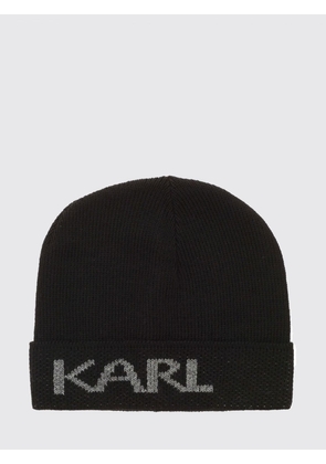 KARL LAGERFELD Hat Men color Black