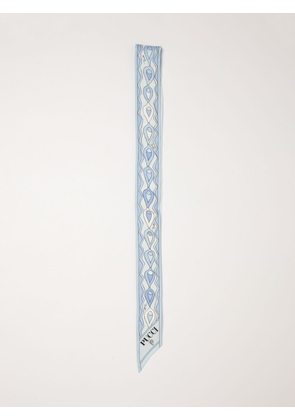 PUCCI Neck Scarf Woman color Gnawed Blue