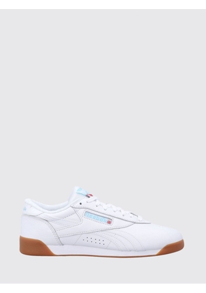 REEBOK Freestyle Low-Top Leather Trainers with Carved Logo and Terry Interior