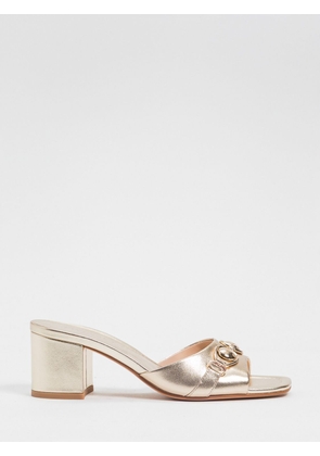 TWINSET Heeled Sandal Woman color Platinum