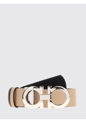 FERRAGAMO Gancini Reversible Smooth Calfskin Belt