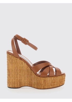 AQUAZZURA Heeled Sandal Woman color Brown