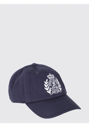 SPORTY & RICH Logo Crest Cotton Baseball Cap
