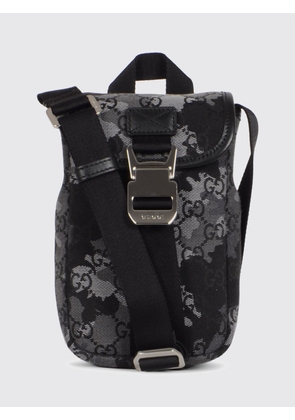 GUCCI Coated Cotton Crossbody Bag with Camouflage GG Monogram Print