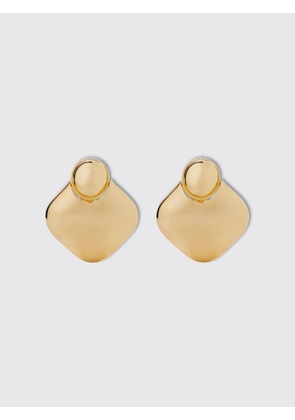 FEDERICA TOSI Diamond-Shaped Dangling Earrings in Gold-Plated Bronze