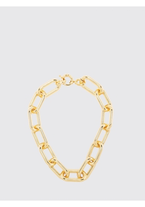 FEDERICA TOSI Steel-Coloured Brass Choker Necklace with Trigger Clasp