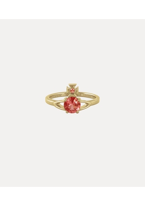 Vivienne Westwood Reina Petite Ring -Gold-red-5198-cz -Gold-red-5198-cz Unisex