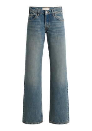 Jeanerica Kyoto Droit Rigid Low-Rise Straight-Leg Jeans - Moda Operandi