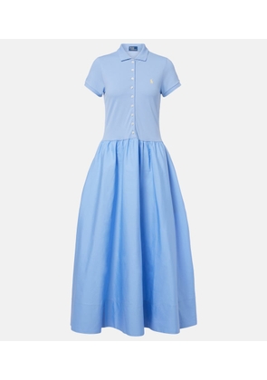 Polo Ralph Lauren Cotton-blend shirt dress