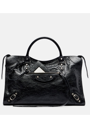 Balenciaga Le City Medium leather tote bag