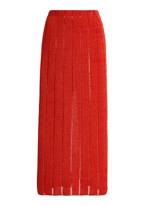 Proenza Schouler Maelle Tweed Midi Skirt - Moda Operandi