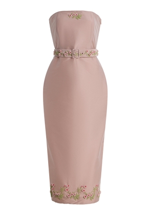 Bernadette Exclusive Louise Crepe Midi Dress - Moda Operandi