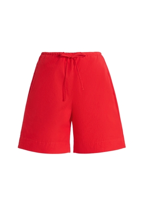 Leset Kyoto Carpenter Cotton Shorts - Moda Operandi