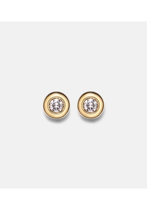 David Yurman Pave 18kt gold earrings with diamonds
