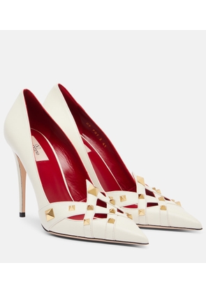 Valentino Garavani Studdy leather pumps
