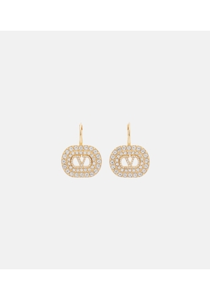 Valentino VLogo SwarovskiÂ®-embellished earrings