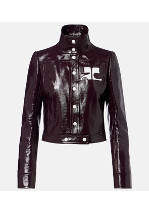 Courreges Reedition logo jacket
