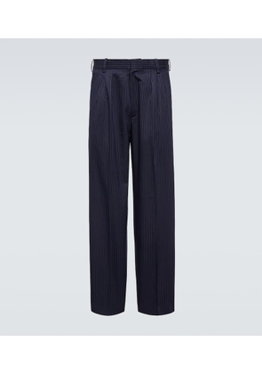 Kenzo Pinstripe cotton and linen pants