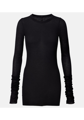 Rick Owens RIbbed-knit jersey top