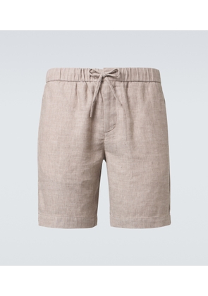 Frescobol Carioca Felipe linen and cotton shorts
